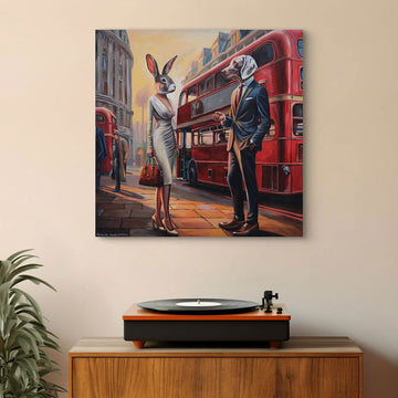 Love Bus Stop (Original Painting)