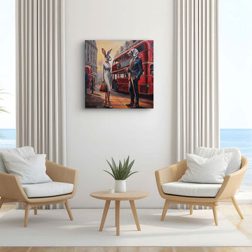 Love Bus Stop (Original Painting)