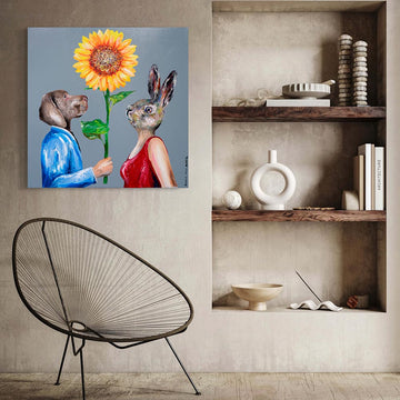 Love Flower (Original Painting)