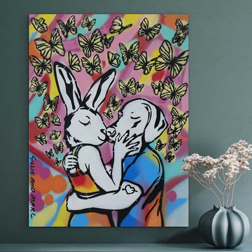 Love Is All Around (Original Painting)