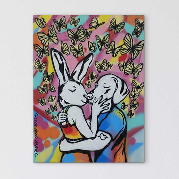 Love Is All Around (Original Painting)