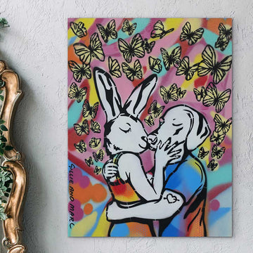 Love Is All Around (Original Painting)