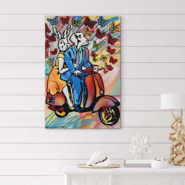 Love Is In The Air (Original Painting)