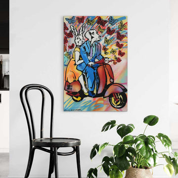 Love Is In The Air (Original Painting)