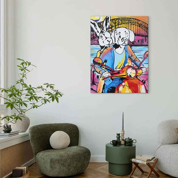 Love Makes Us Brave (Original Painting)