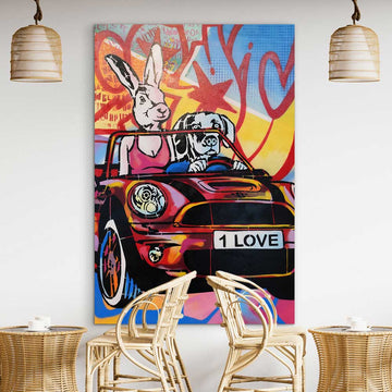 Love on the Last Planet (Original Painting)