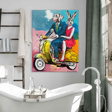 Love is the Greatest Adventure of All (Original Painting)