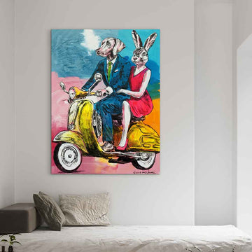 Love is the Greatest Adventure of All (Original Painting)