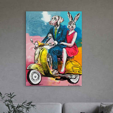 Love is the Greatest Adventure of All (Original Painting)