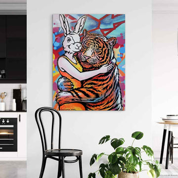 Love Tigers (Original Painting)