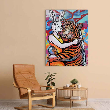 Love Tigers (Original Painting)