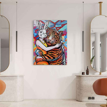 Love Tigers (Original Painting)