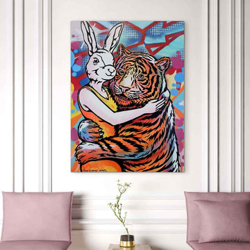 Love Tigers (Original Painting)