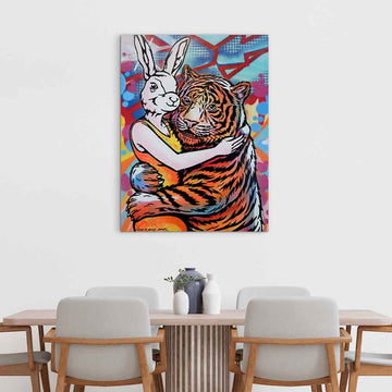 Love Tigers (Original Painting)