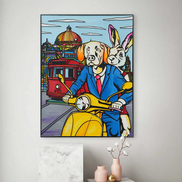 Love Was Everything To Them (Original Painting)