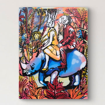 Love in The Jungle (Original Painting)