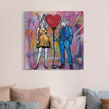 Love in the Air (Original Painting)