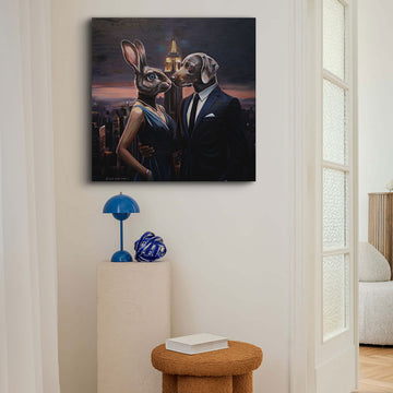 Love in the Moonlight (Original Painting)