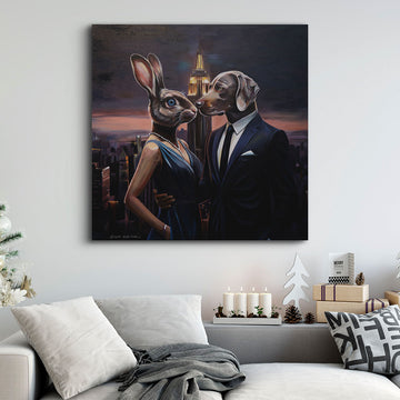 Love in the Moonlight (Original Painting)