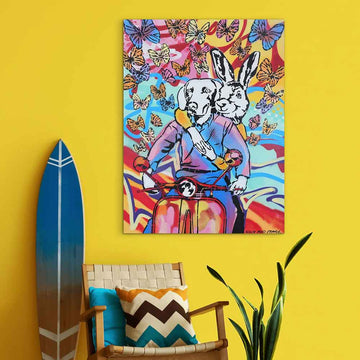 Love Is Our Superpower (Original Painting)