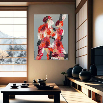 Love’s Soft Embrace (Original Painting)