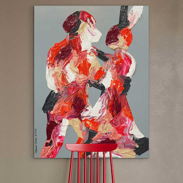 Love’s Soft Embrace (Original Painting)