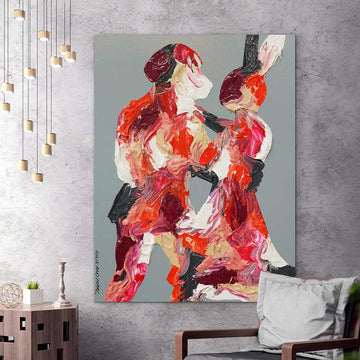 Love’s Soft Embrace (Original Painting)