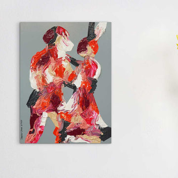 Love’s Soft Embrace (Original Painting)