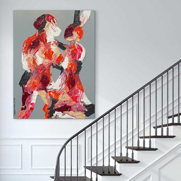 Love’s Soft Embrace (Original Painting)