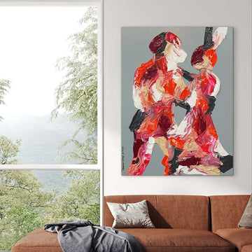 Love’s Soft Embrace (Original Painting)