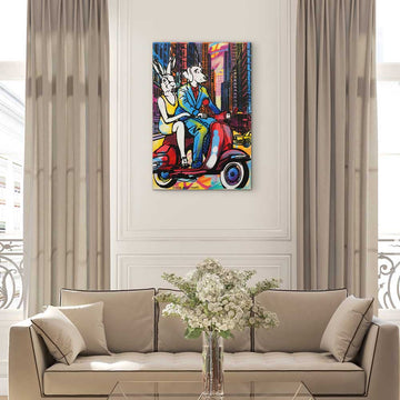 Love’s Tender Flame (Original Painting)