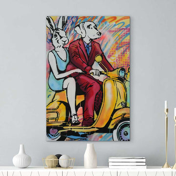 Lovers Riding (Original Painting)
