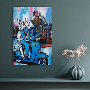 Melbourne After Dark (Original Painting)