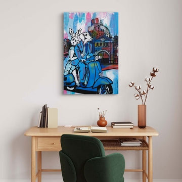 Melbourne After Dark (Original Painting)