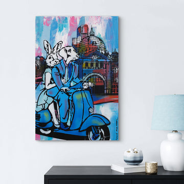 Melbourne After Dark (Original Painting)