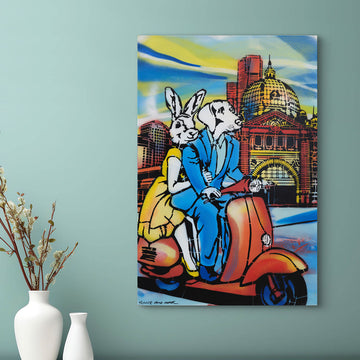 Melbourne, We Love You (Original Painting)