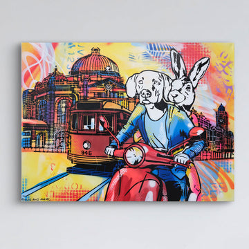 Melbourne is Alive (Original Painting)