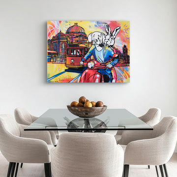 Melbourne is Alive (Original Painting)