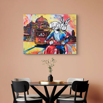 Melbourne is Alive (Original Painting)