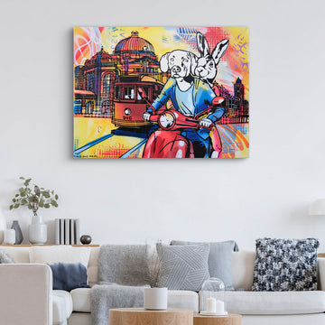 Melbourne is Alive (Original Painting)