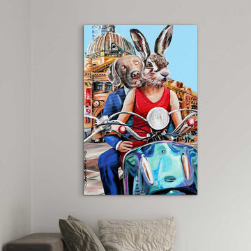 Melbourne is My Town (Original Painting)