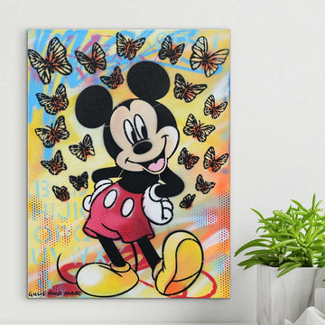 Mickey Is Happy (Original Painting)