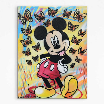 Mickey Is Happy (Original Painting)