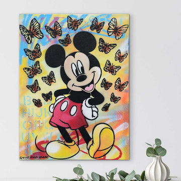 Mickey Is Happy (Original Painting)