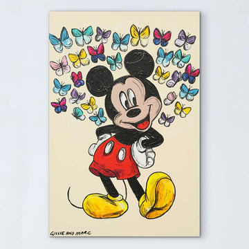 Mickey Loved The World (Original Painting)