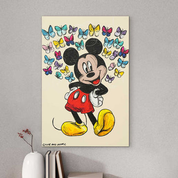 Mickey Loved The World (Original Painting)