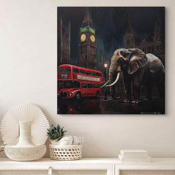 Midnight in London (Original Painting)
