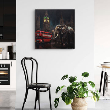 Midnight in London (Original Painting)