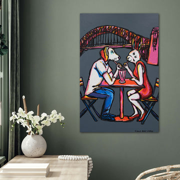 Milkshake on the Harbour (Original Painting)