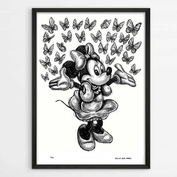 Minnie Is Here (Giclee Canvas Print)